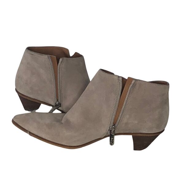 Sarto by Franco Sarto Spectra Tan Suede Pointed Toe Ankle Boots size 6.5 - Picture 16 of 16